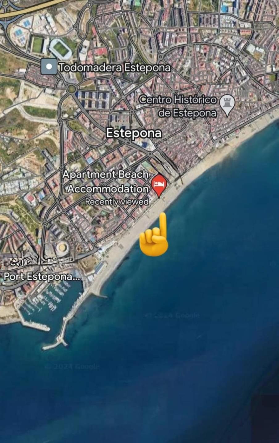 Apartment Beachfront Accommodation Estepona Dış mekan fotoğraf